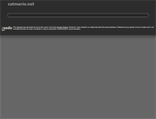 Tablet Screenshot of catmario.net